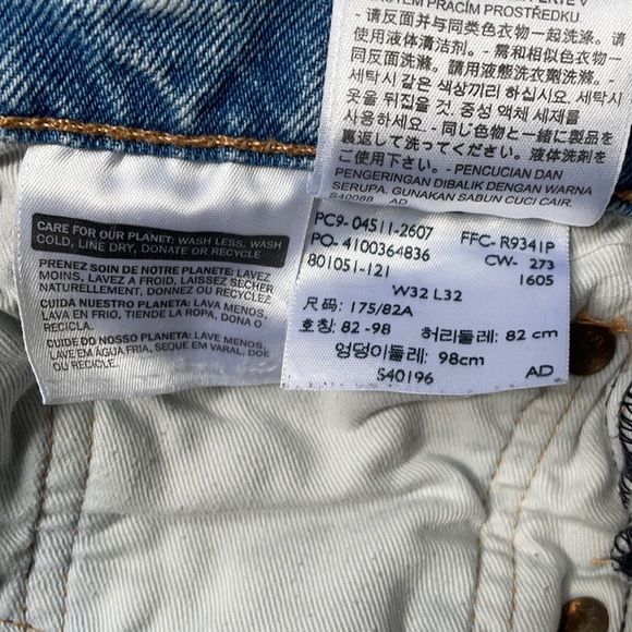 Levi’s 511 Light Wash Blue Jeans Size 32 - Picture 6 of 7